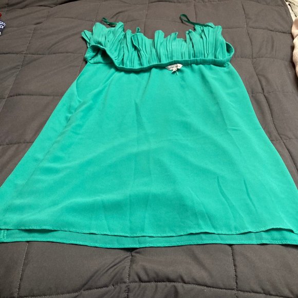 Naked Zebra Womens Off the Shoulder Sleeveless Blouse - Picture 9 of 16